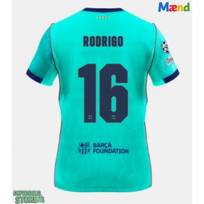 Barcelona Rodri Hernandez #16 Replika Tredjetrøje 2026-27 Kortærmet